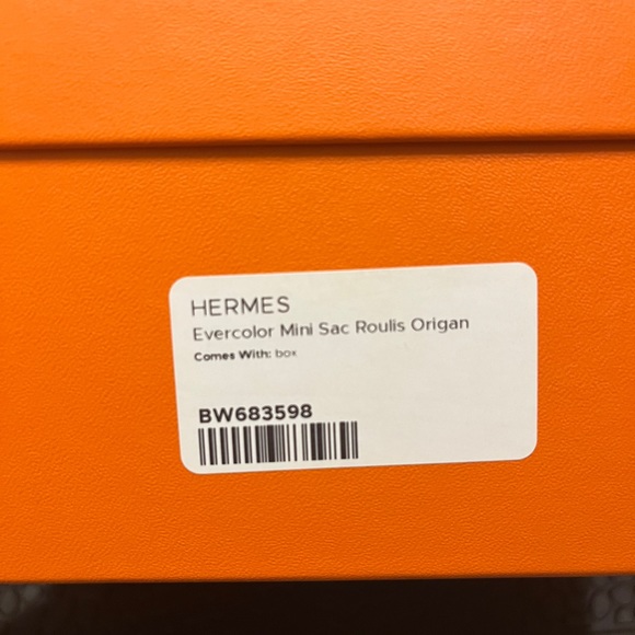 Hermes Bags Authentic Hermes Mini Sac Roulis Origan Poshmark